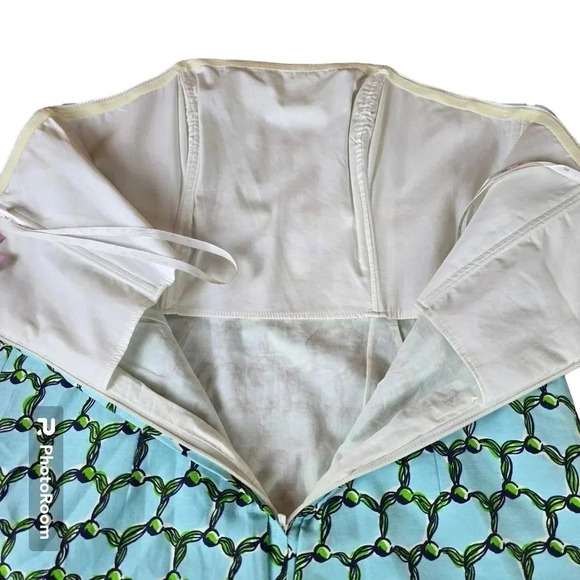 Lilly Pulitzer Bowen dress Cameo White Macrame Me Strapless dress Size 6 - Picture 6 of 13